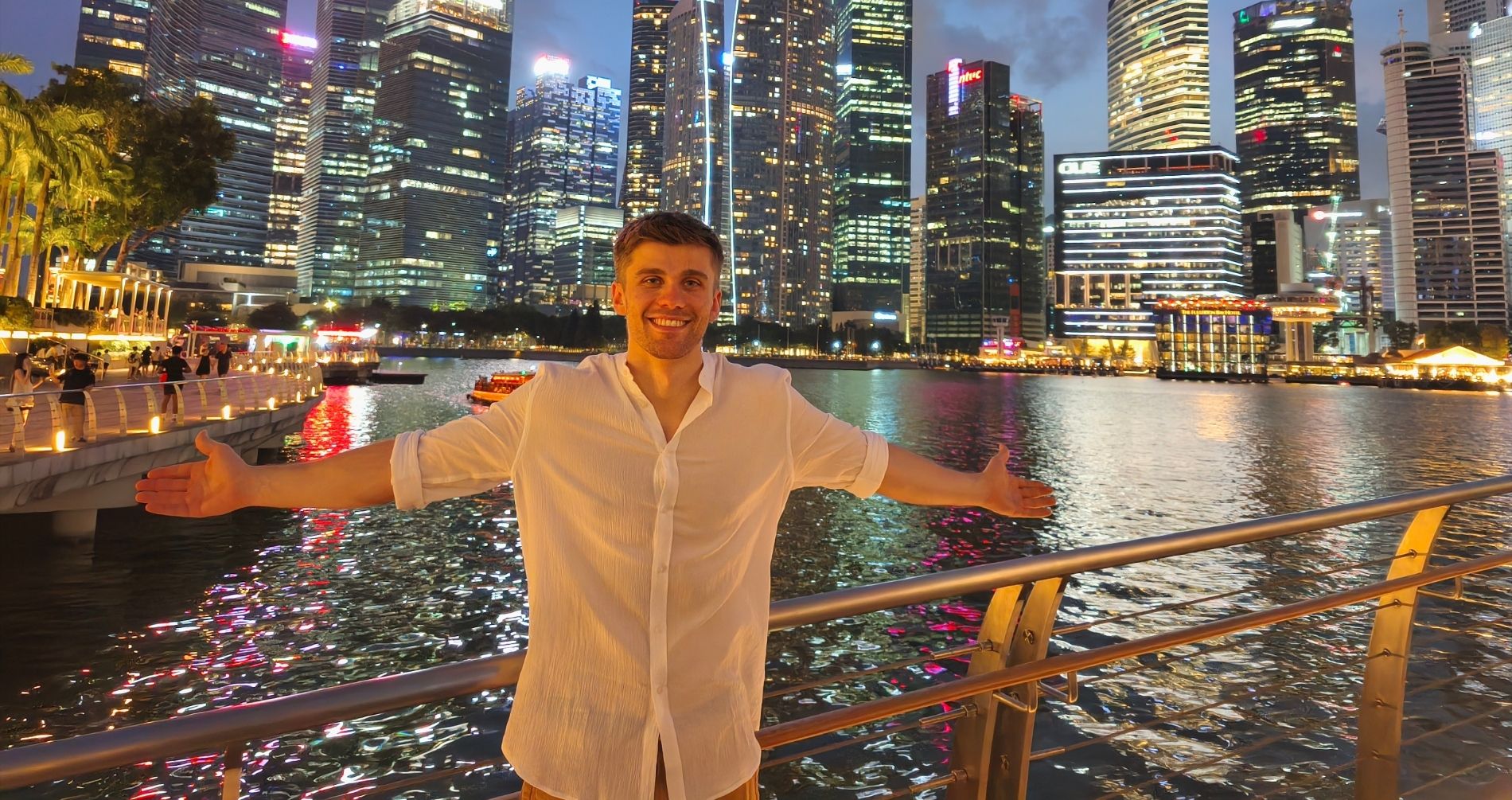 Giacomo, a Singapore per il suo dottorato di ricerca